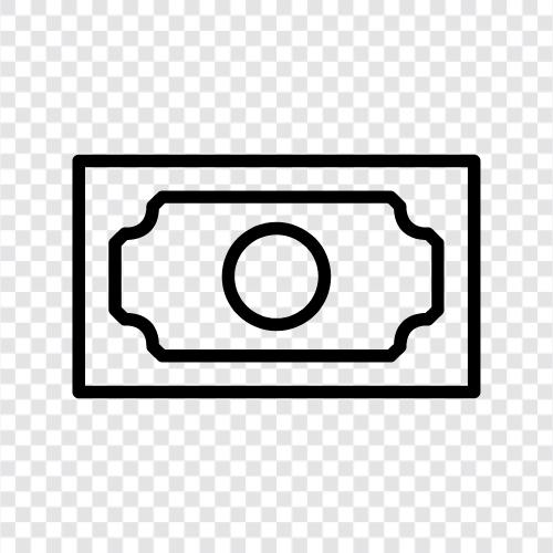 banknote, paper money, currency, paper currency icon svg