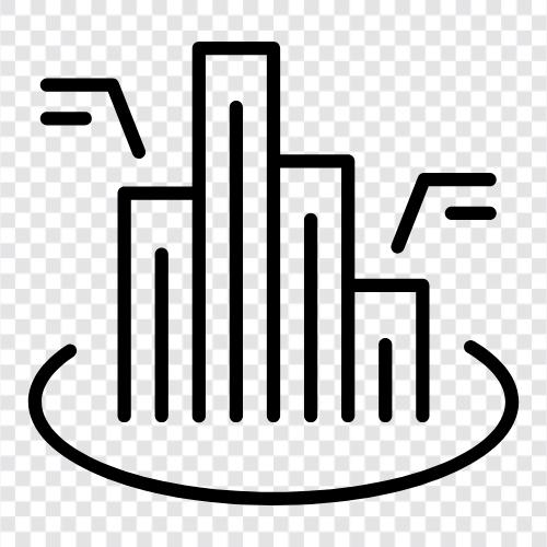 bar chart, line chart, pie chart, scatter chart icon svg