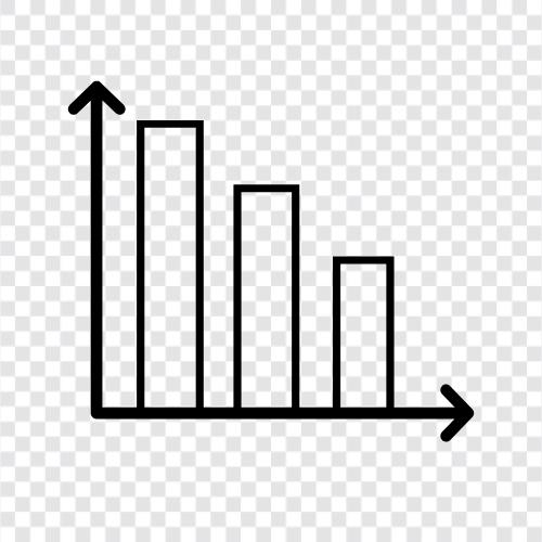 bar graph, data chart, graphing, bar chart statistics icon svg