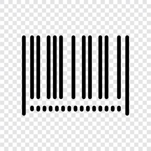 barcodes, printing, ecommerce, product icon svg