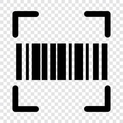 barcodes, RFID, scanning, tags icon svg