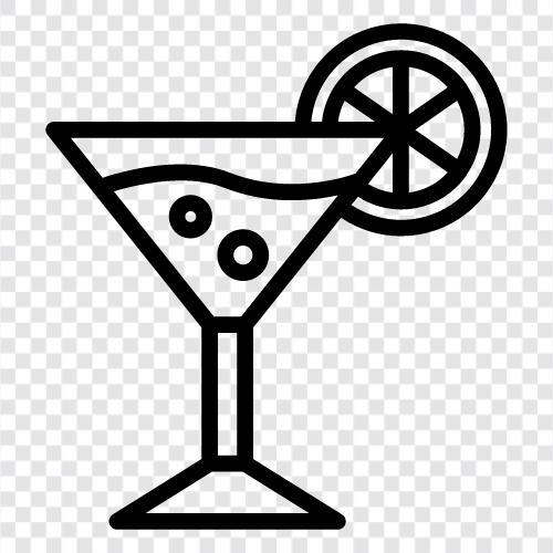 Barmen, İçki, Rum, Gin ikon svg