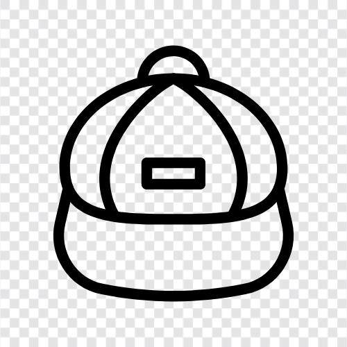 Baseballmütze, Cowboymütze, Fedora, Fedoramütze symbol