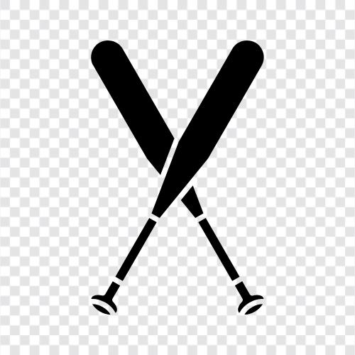 baseball, bat, hitters, hitters bats icon svg