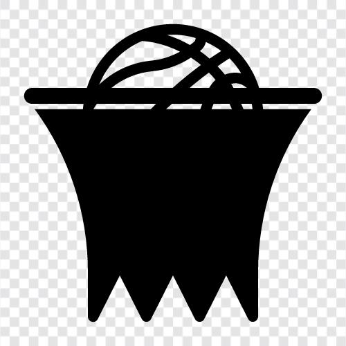 Basketball Netz, Basketball Hoop, Basketballtor, Basketball Backboard symbol