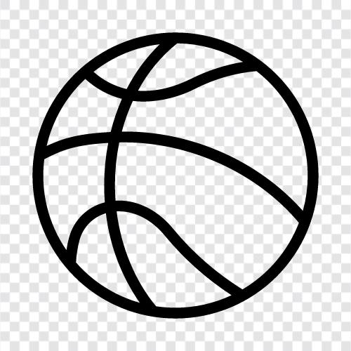 Basketballspieler symbol