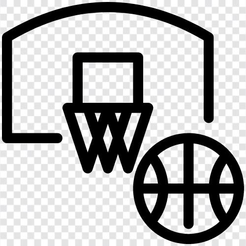 Basketball Regeln, Basketball Terminologie, Basketball Statistiken, Basketball Spieler symbol