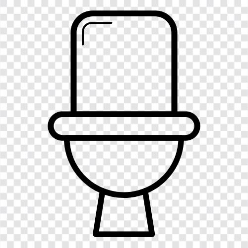 banyo, lavatörler, flush, toilet kağıt ikon svg