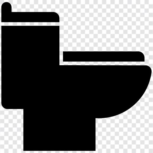 Bad, WC, Schüssel, Armaturen symbol