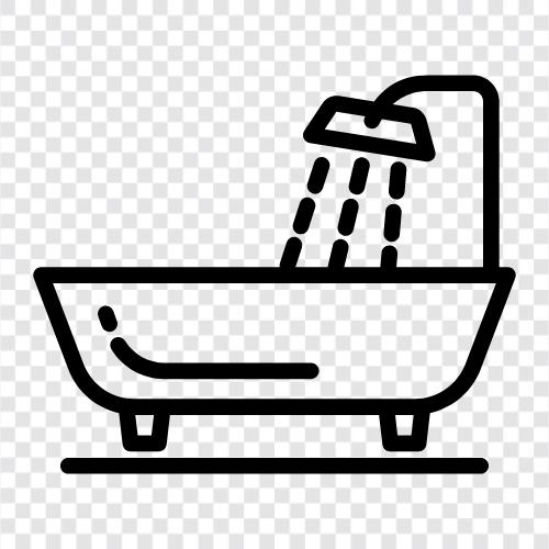 bathtub cleaning, bathtub renovation, bathtub installation, bathtub repair icon svg