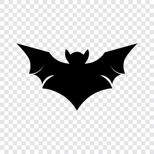 Batman, fliegen, vampir, superhelden symbol