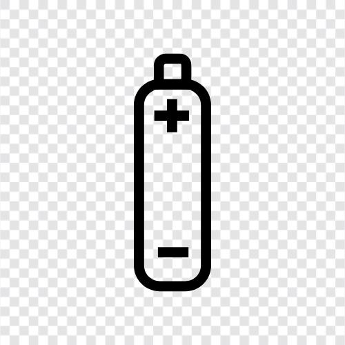 Batterien, Strom, Aufladen, Solar symbol