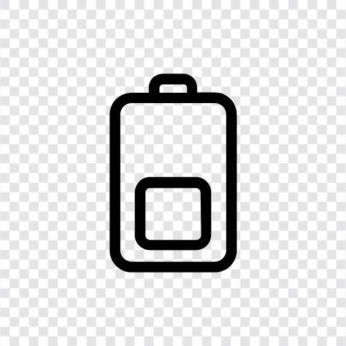 battery, rechargeable, solar, offgrid icon svg