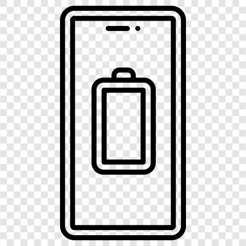 battery, power, charging, phone icon svg