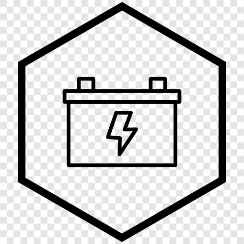 Batterieladegerät, Batterie powered, Batteriebetrieben, Batteriepack symbol