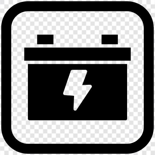 battery life, battery charger, battery charger for car, battery operated tools icon svg