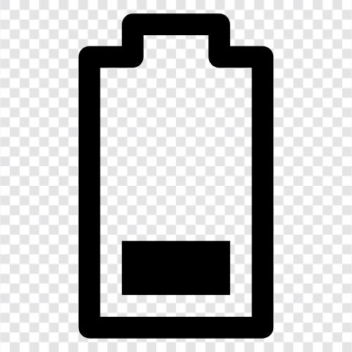 BatterieTiefanzeige, BatterieTiefwarnung symbol