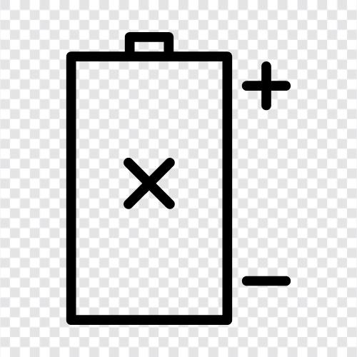 Batterie, Aufladung, Strom, elektrisch symbol