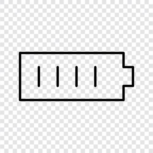 Batterie, Batterieladegerät, Batterielebensdauer, Batteriesparer symbol