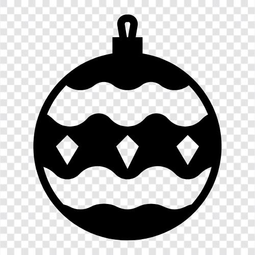 bauble, Christmas, ornaments, holiday icon svg
