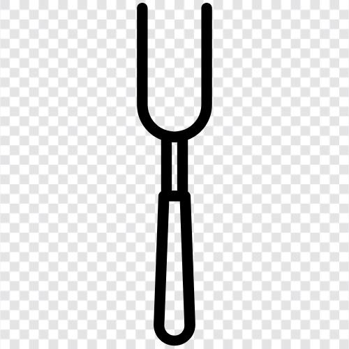 BBQ fork, grilling fork, fork for grill, fork for BBQ icon svg