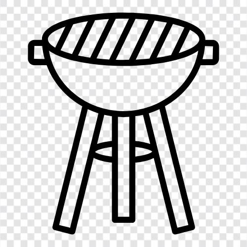 Grill, OutdoorKoch, Outdoor unterhaltsam, OutdoorWohnen symbol