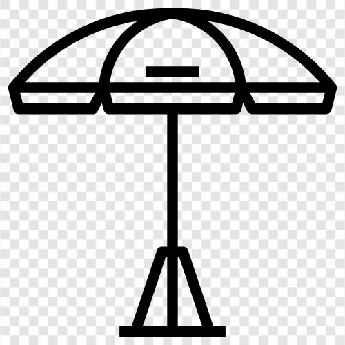 Sonnenschirm, Sonnenschirm Bewertungen, Sonnenschirme, Strand umbrell symbol
