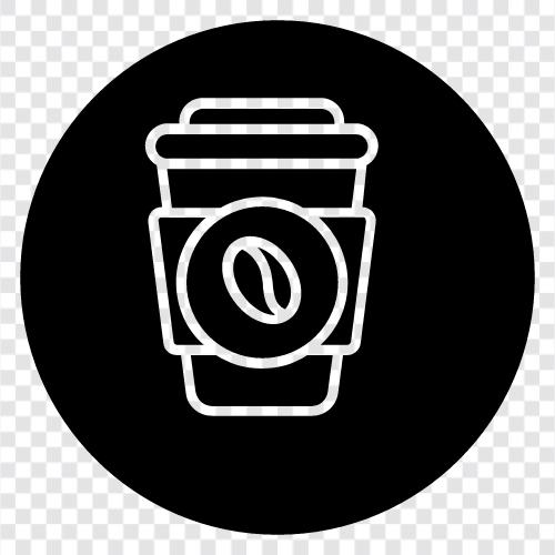 bean, caffeine, brew, cafe icon svg