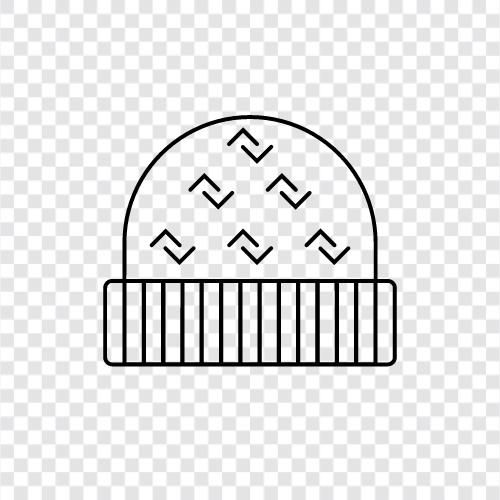 beanies, knit, hats, caps icon svg