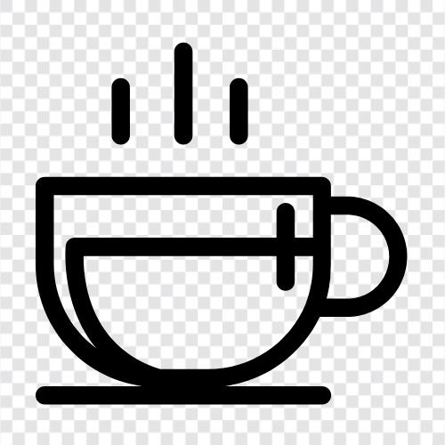 Bohnen, Kaffeebohnen, Kaffee, Koffein symbol