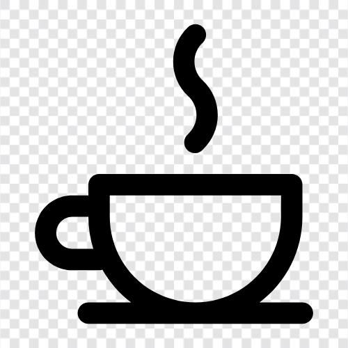 Bohnen, Koffein, Kaffeebohnen, Kaffeegetränk symbol