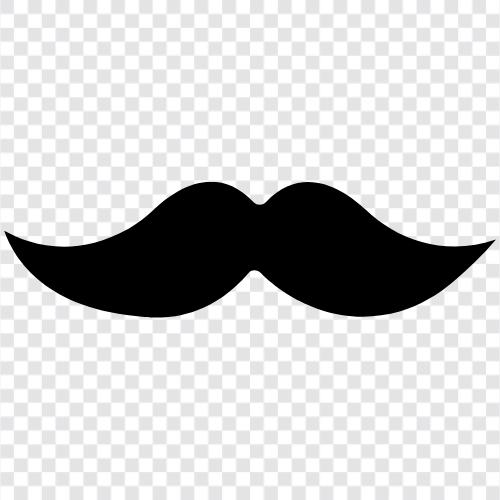 beard, moustache, goatee, sideburns icon svg