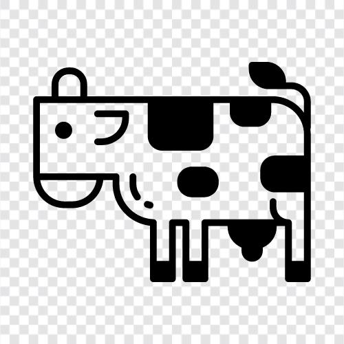 beef, milk, cheese, yogurt icon svg