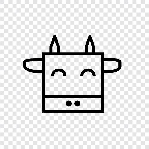 beef, milk, cheese, yogurt icon svg