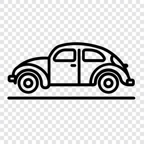 beetle, golf, rabbit, bus icon svg