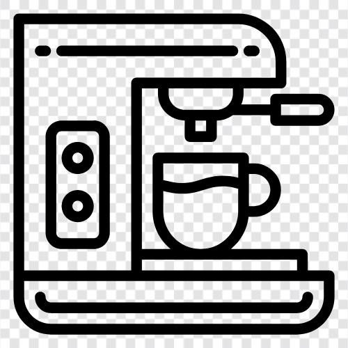 Best Coffee Maker, Hamilton Beach, Keurig, pods icon svg