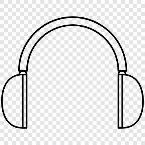 kablosuz, kulaklıkları iptal eden gürültü ikon svg