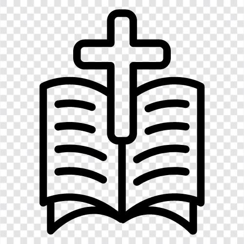 Bibelstudien, Bibelverse, Bibelgeschichten, Bibelfiguren symbol