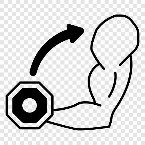 bicep curl machine, bicep curl tutorial, arm exercise, bicep curl exercise icon svg