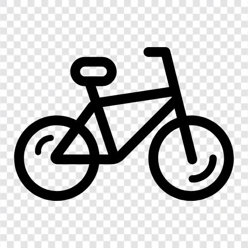 Fahrradreparatur, Fahrradreifen, Fahrradzubehör, Fahrradteile symbol