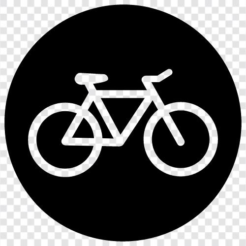 Fahrradreparatur, Fahrradteile, Fahrradzubehör, Fahrradrahmen symbol