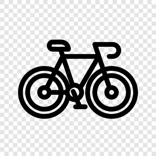 bisiklet, sürüş, pedal, taşıma ikon svg