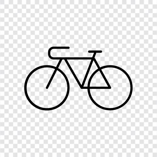 Fahrrad, Fahrradteile, Fahrradträger, Fahrradreifen symbol