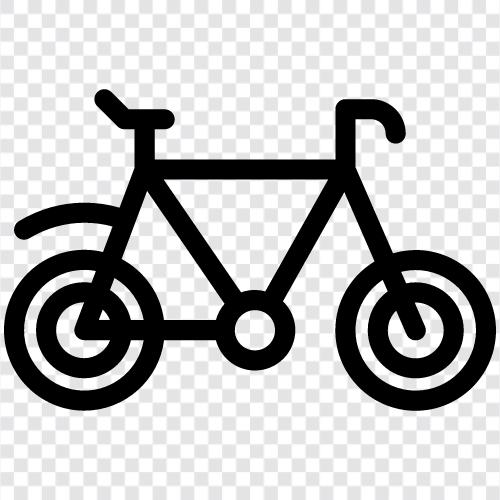 bisiklet, pedal, ulaşım bisikleti ikon svg