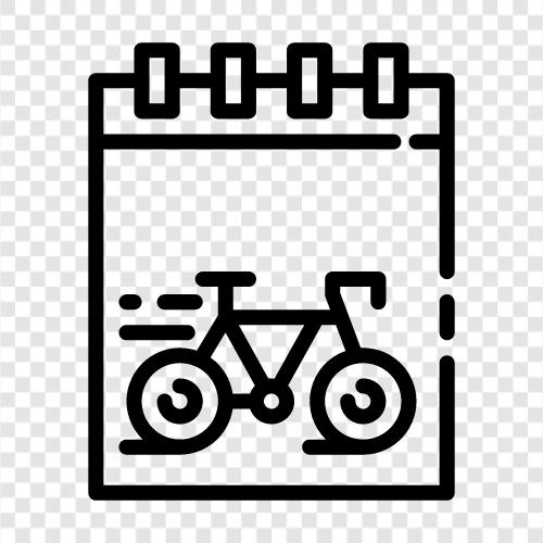 Fahrrad, Fahrradverleih, Fahrradläden, Fahrradzubehör symbol