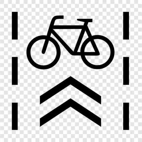 Bike Racks, Bike Path, Bike Lanes, Bike Share icon svg