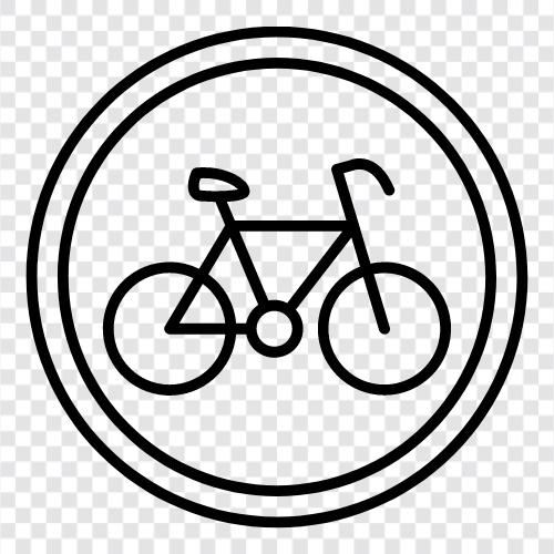 Fahrrad, Pedal, Fahrt, Transport symbol