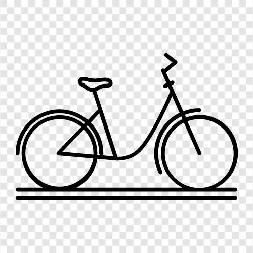 Fahrrad, Räder, Fahrradteile, Fahrradladen symbol