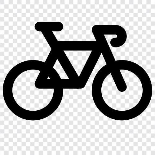 Fahrrad, Pedal, Fahrt, Transport symbol