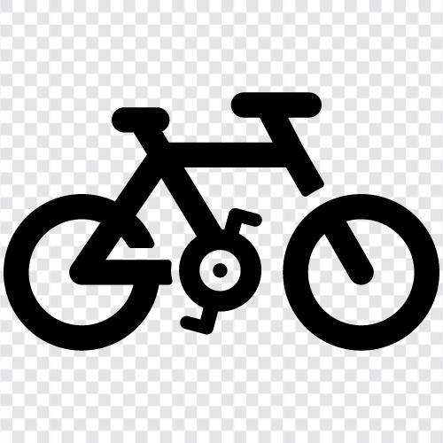 bisiklet, pedal, tekerlek, sürüş ikon svg